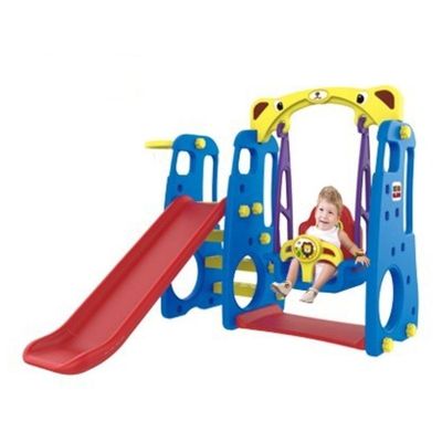 MYTS Indoor Playset 4-in-1 Slide With Swing Activity